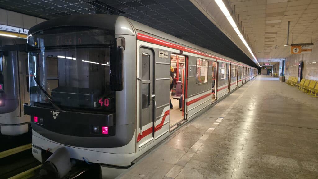 Prague Airport to City Center by public transport
