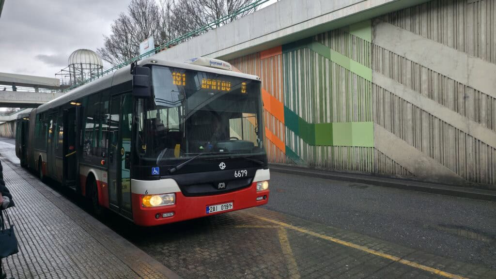 Prague buses
