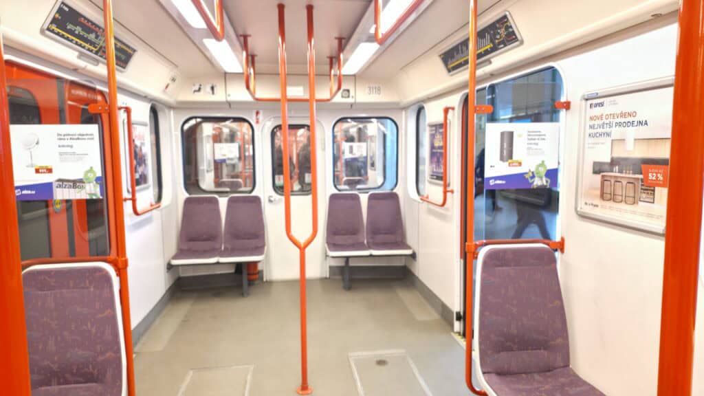 Prague metro schedule and timetable