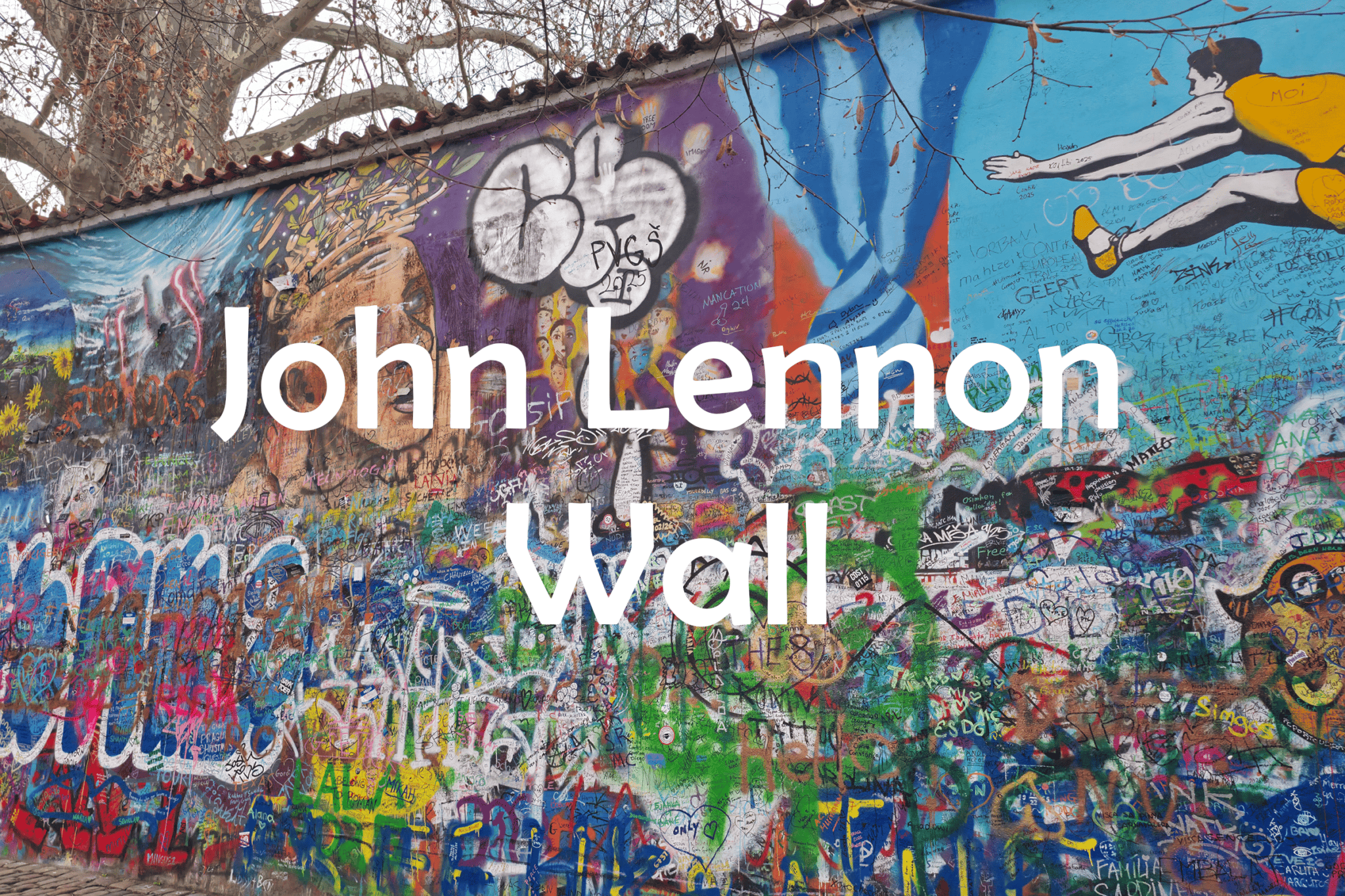 John Lennon Wall Prague