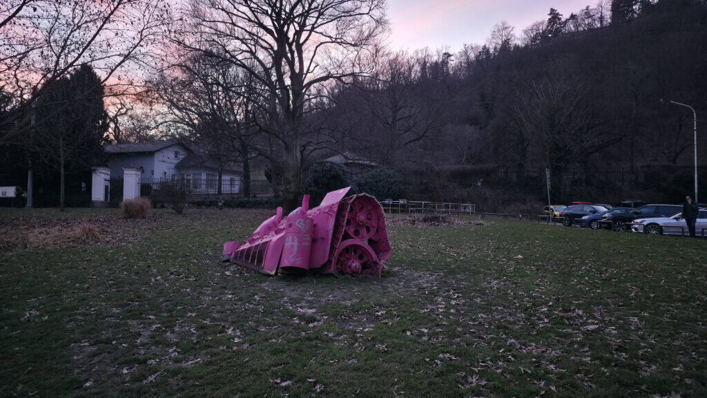 Tank Torso Sculpture