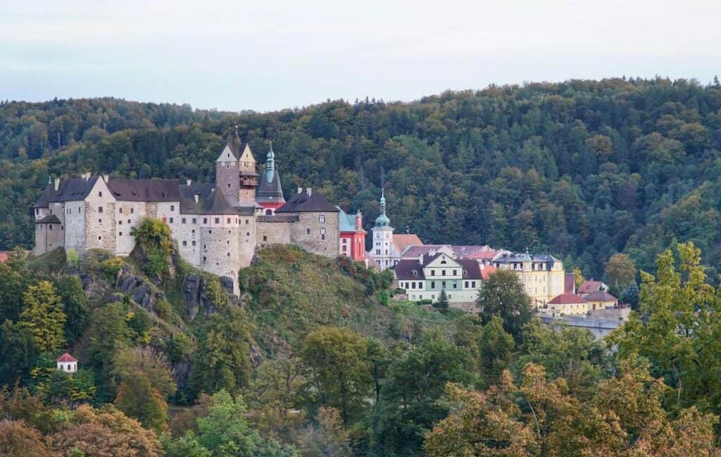 Explore the beautiful Loket Castle in Karlovy Vary region