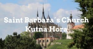 The stunning architecture of Saint Barbara's Church in Kutna Hora