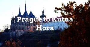 Beautiful view of Kutna Hora from Prague on a day trip.