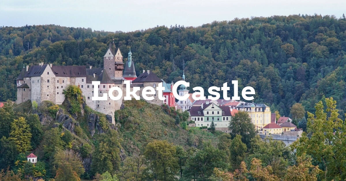 Visiting Loket Castle near Karlovy Vary offers stunning views and history.